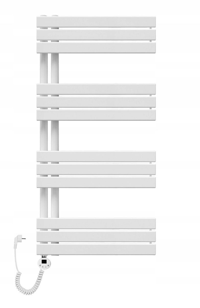 Grzejnik łazienkowy elektryczny Sophia 600W 1180x600 mm biały