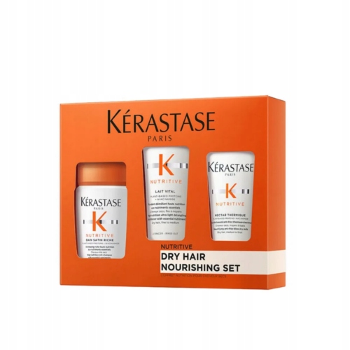 Krastase Nutritive nawilżający minizestaw prezentowy do włosów suchych
