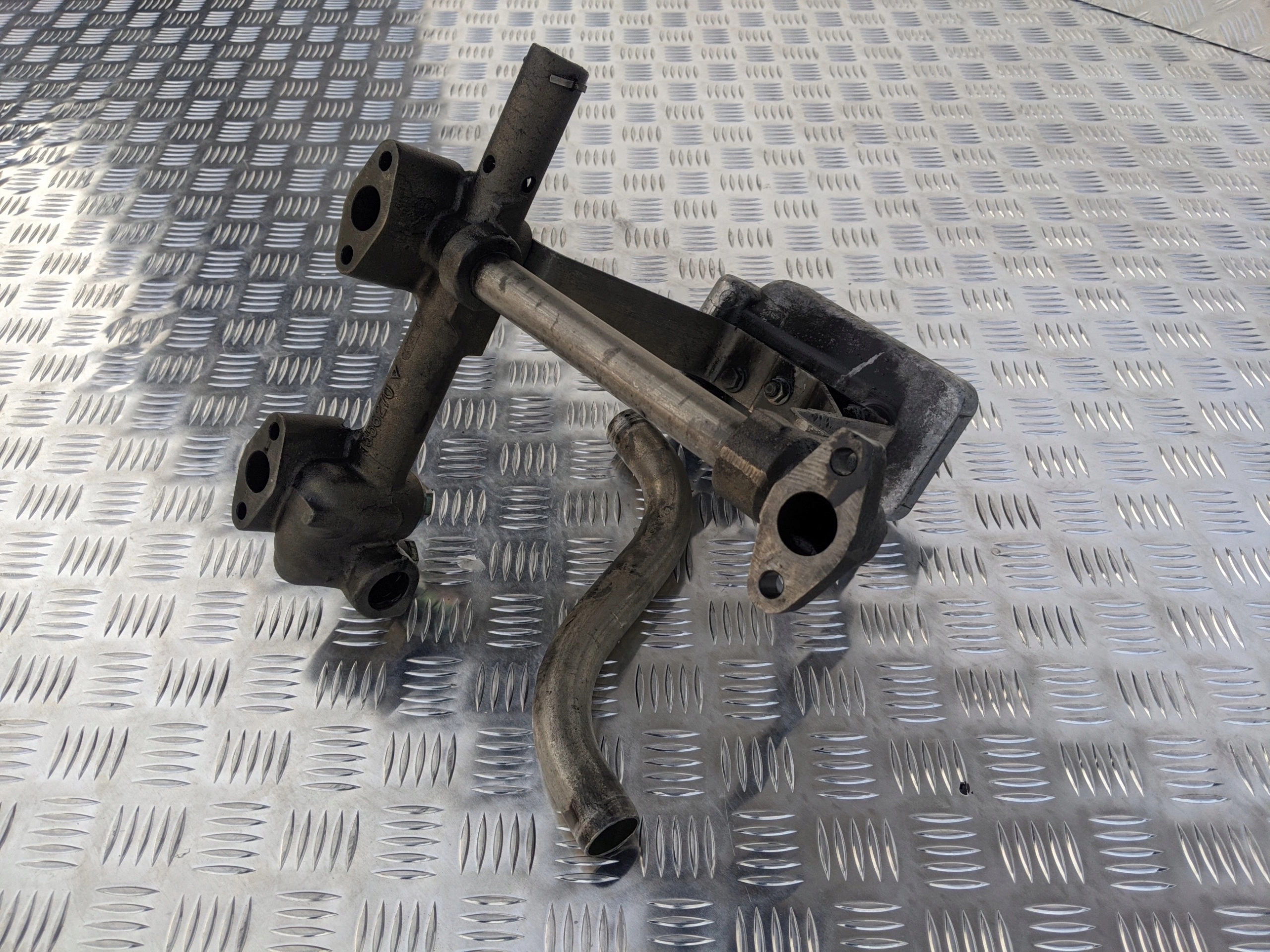 SMOK OLEJU DAF XF 95 Car type Trucks