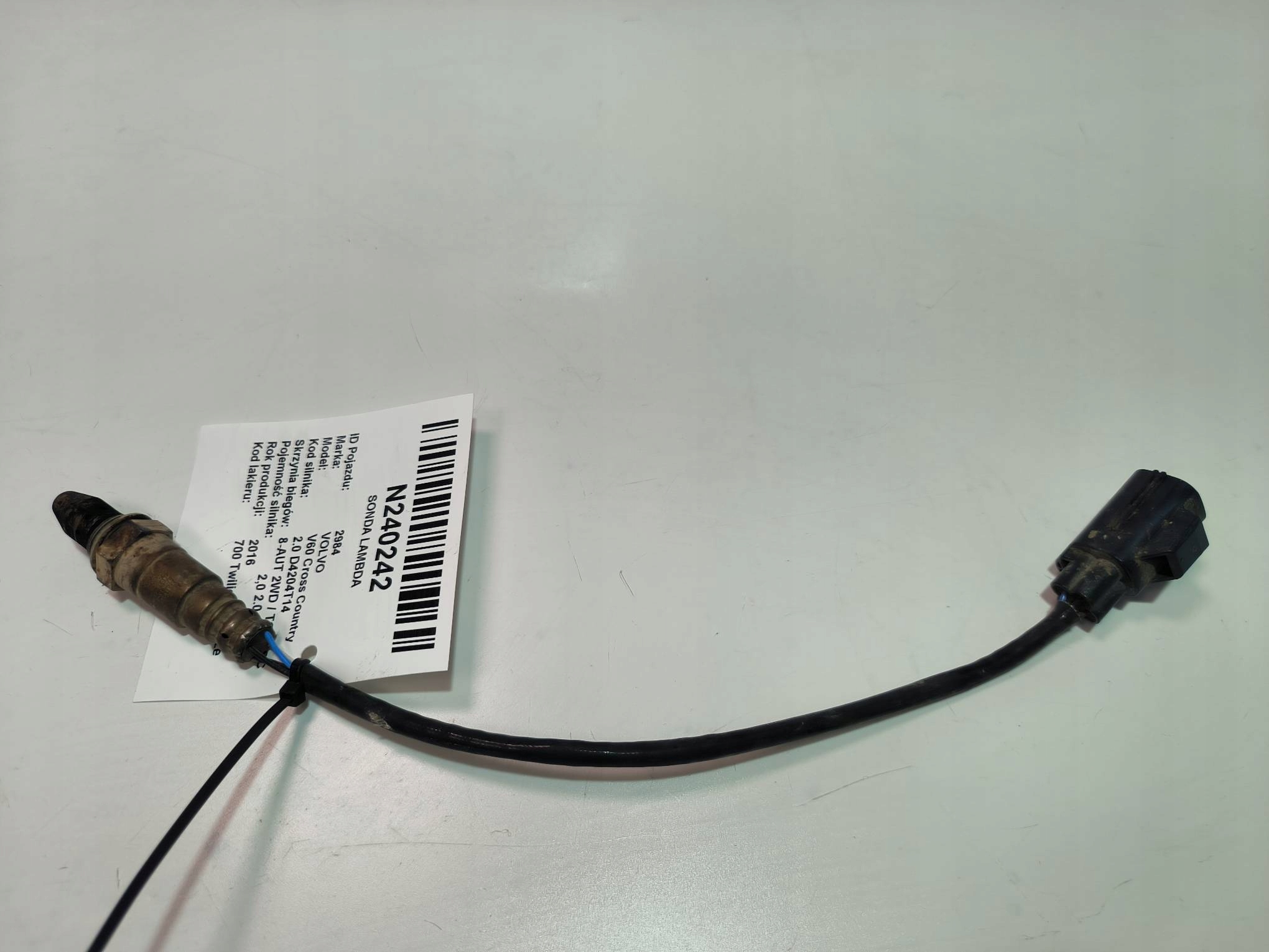 SONDA LAMBDA 31319385 VOLVO V60 Cross Country