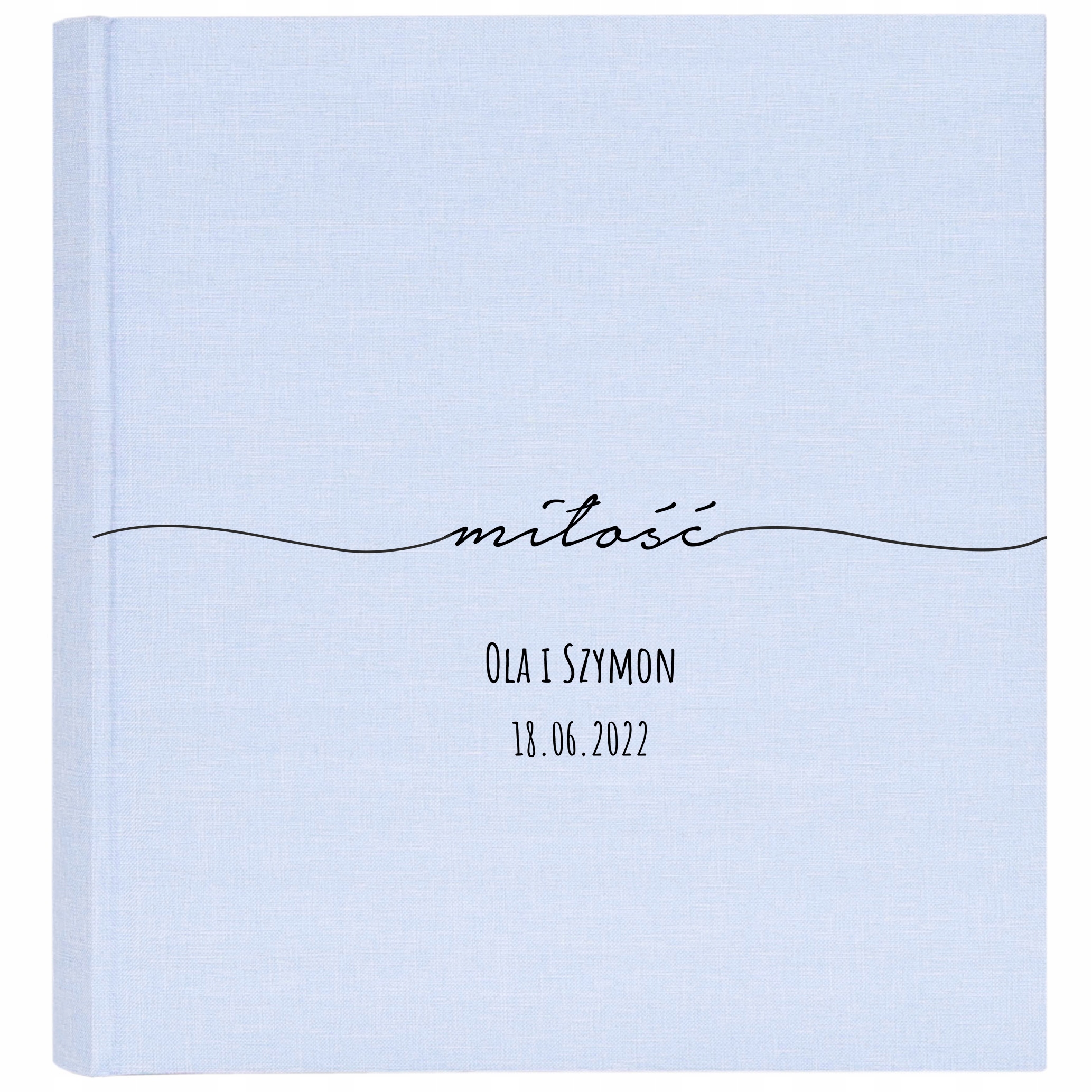 Album tradycyjny zdjęcia ślubne Ślub Personalizacja 50 kart