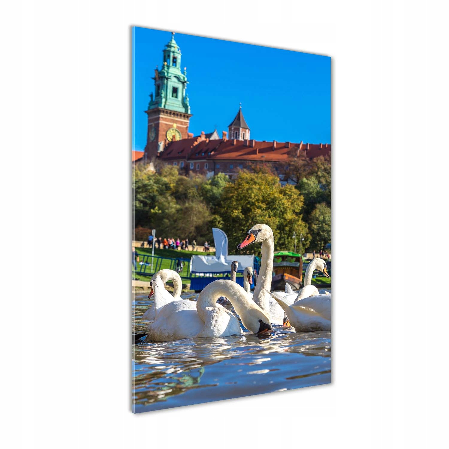 Akrylový obraz do obývacího pokoje Krakov Polsko 70x140