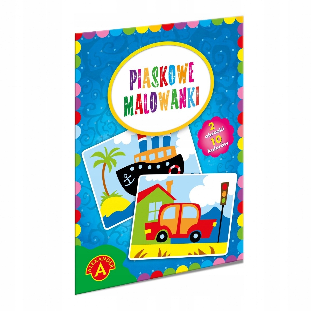 

Alexander Piaskowe malowanki Statek, samochód