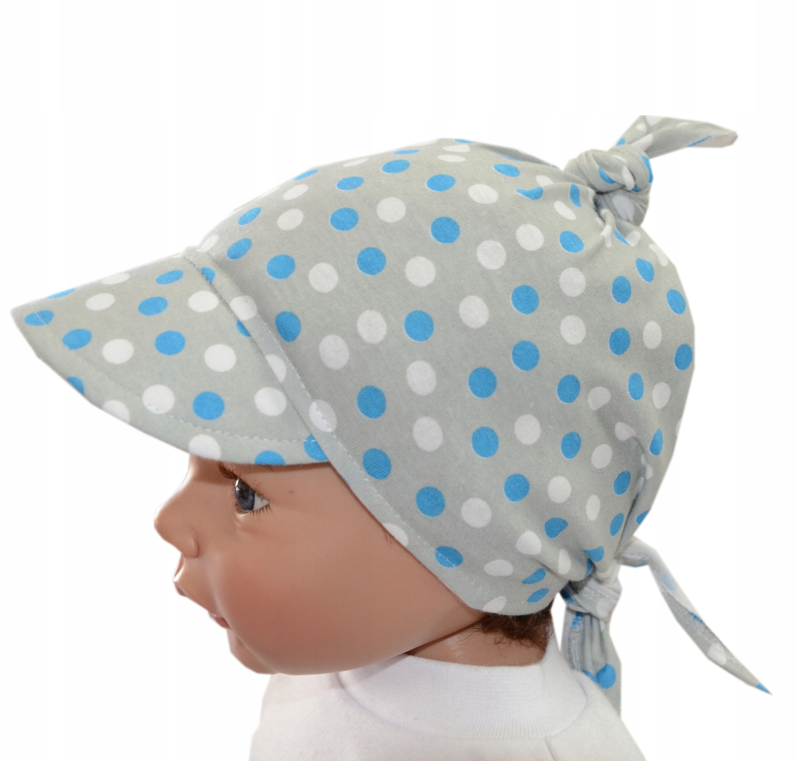 

chusta bawełniana chustka z daszkiem 44-52cm