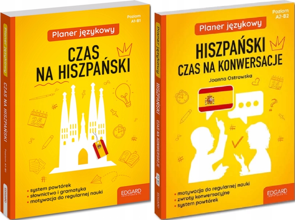 Hiszpański Czas na konwersacje Planer A2-B2