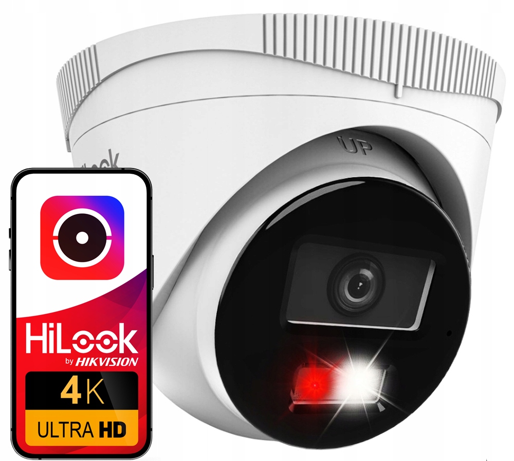 Kamera kopułkowa (dome) IP Hikvision HWI-T280H 8 Mpx