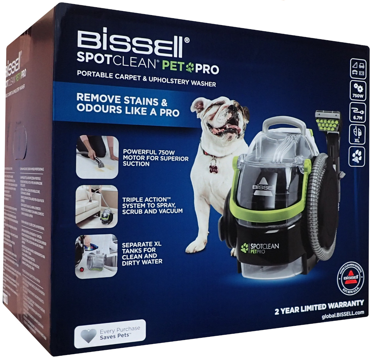 Prací vysávač Bissell 15585 SpotClean Pet Pro