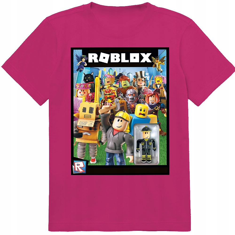 ZESTAW 3W1 KOSZULKA DLA DZIECI TATUAŻE NAKLEJKI ROBLOX 152 JAKOŚĆ Rozmiar L