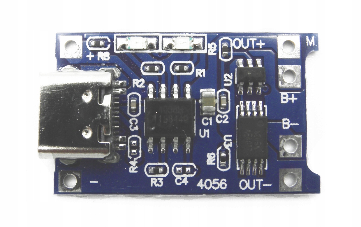 

Ładowarka TP4056 Usb C ogniwa Li-Ion Li-Pol 18650
