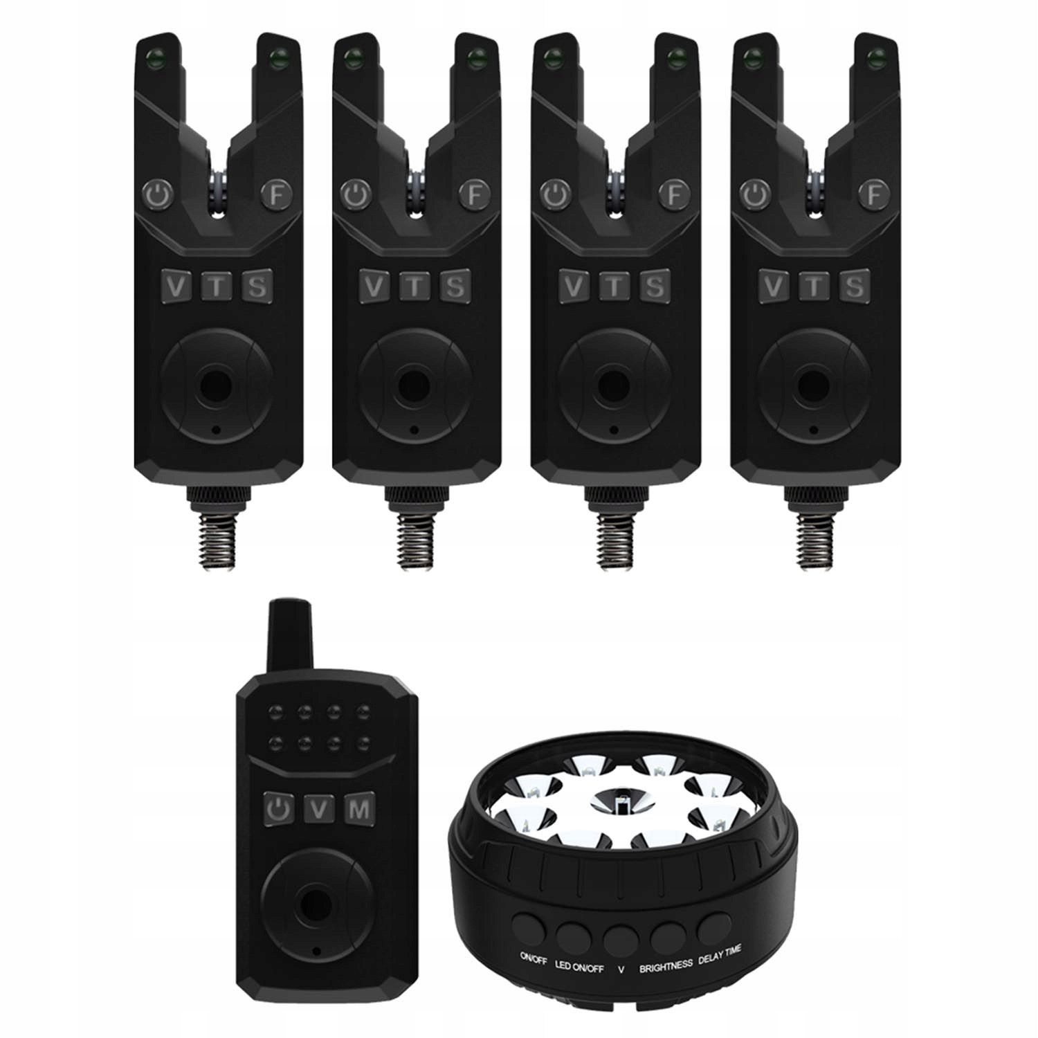 Zestaw Sygnalizatorów Sonik SKS2 Alarm Set 4+1+Bivvy Lamp