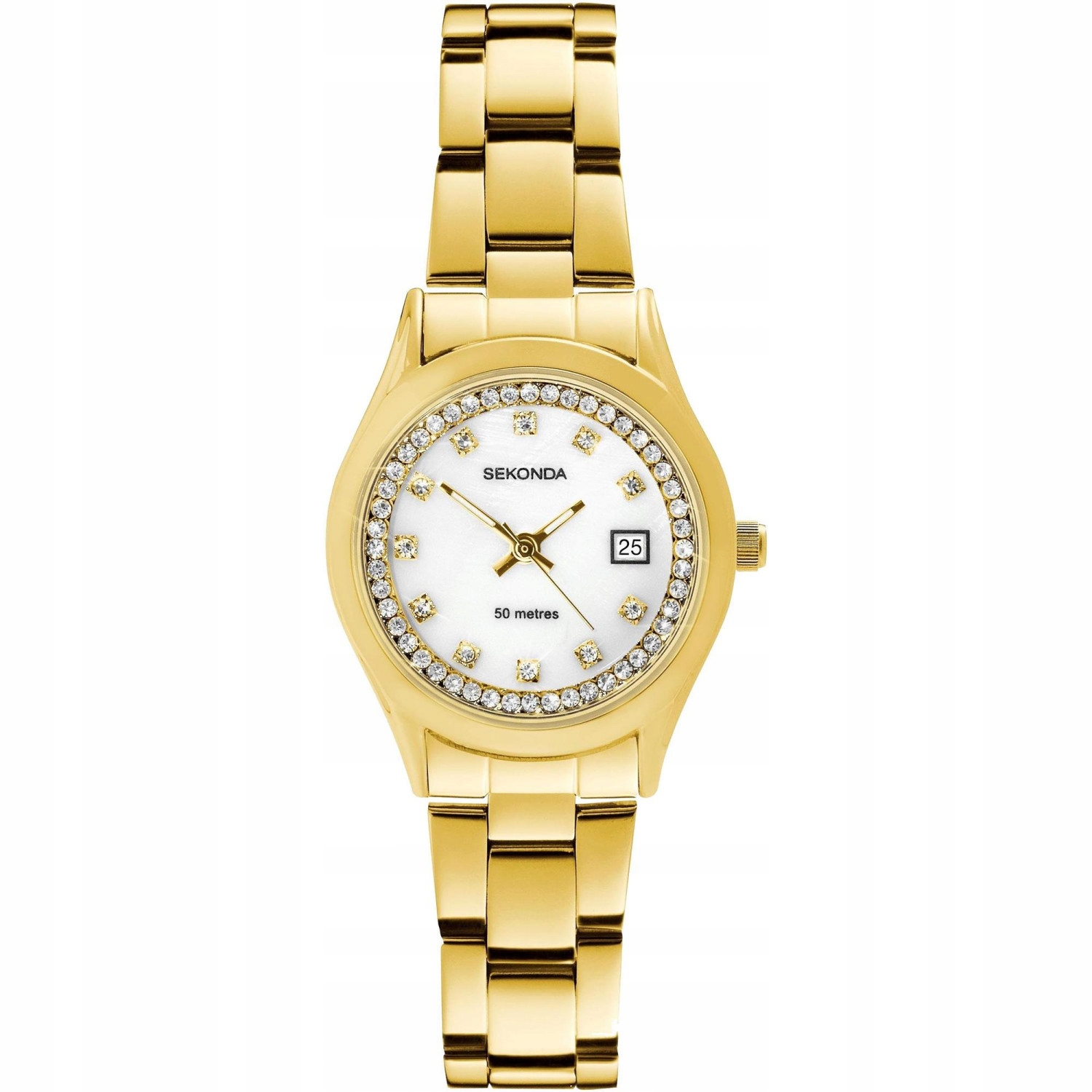 Dámské hodinky Sekonda 40716, Zirkony , zlato