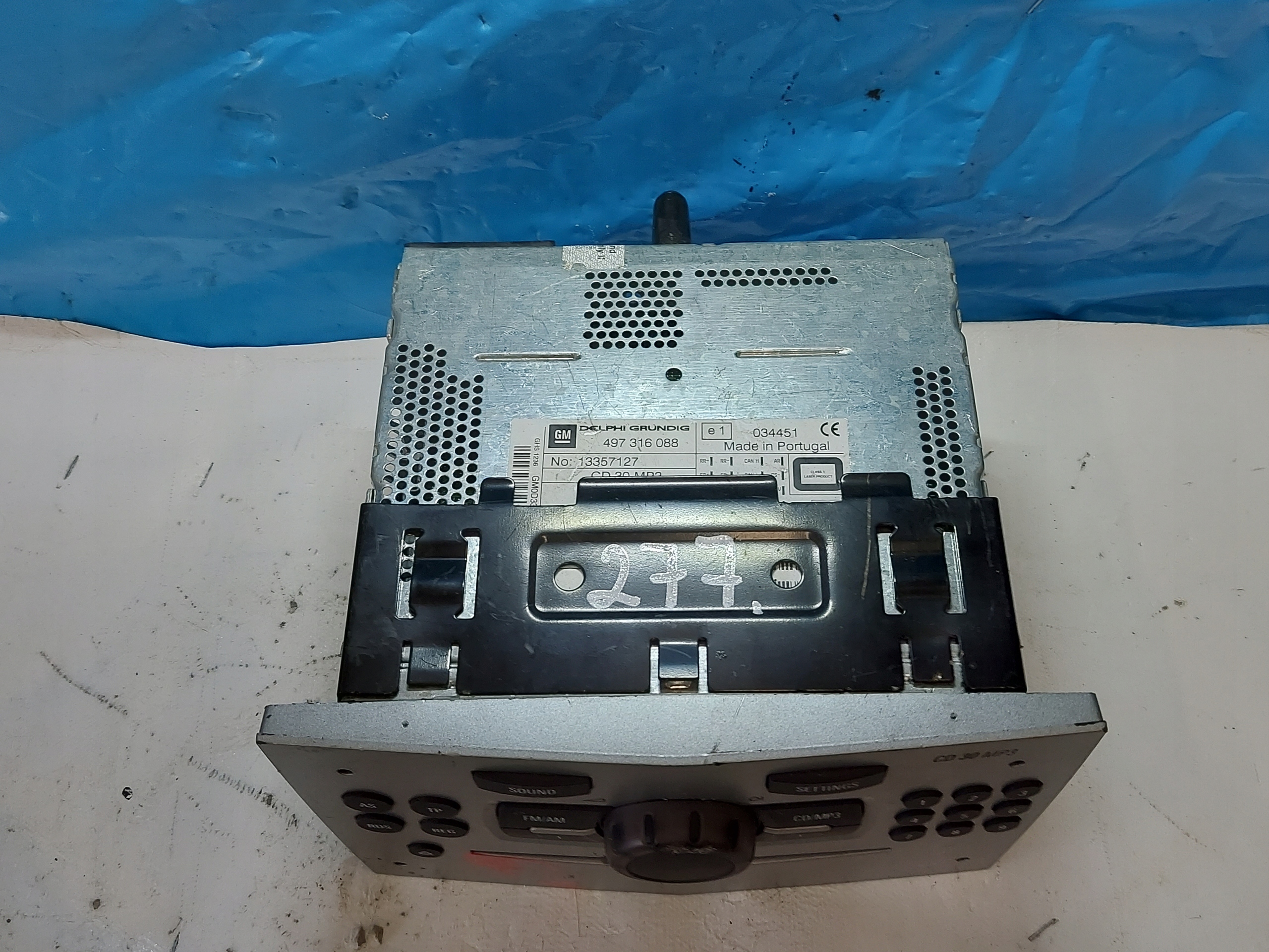 RADIO EKRAN ASTRA H CD30 497316088
