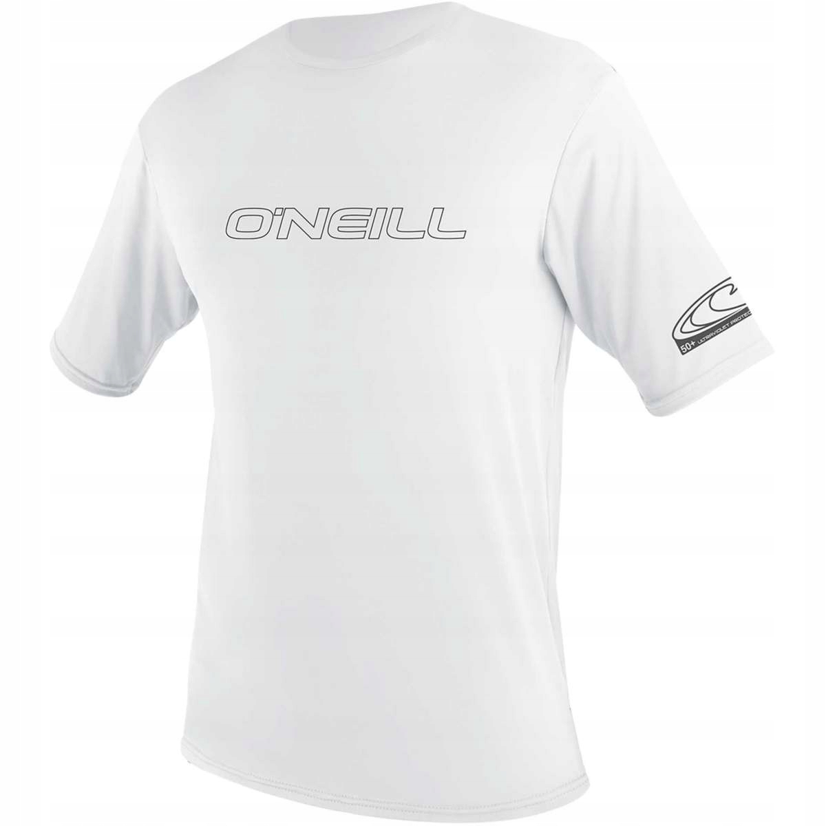 Koszulka ONeill Basic Skins S/s Sun Shirt White 2XL