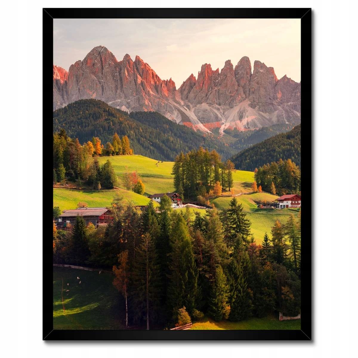 Plakáty v rámu 40x50 Krajina Pohled