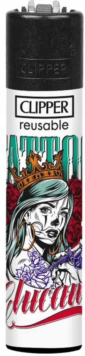 

Zapalniczka Clipper Hard Tattoo 2 do bonga