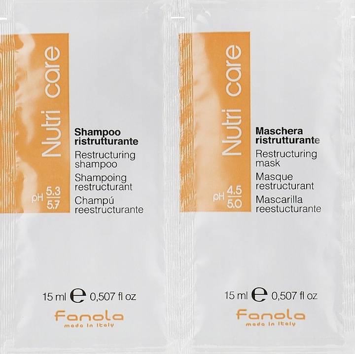 

Fanola Nourishing Szampon Odżywka 30ml Saszetka