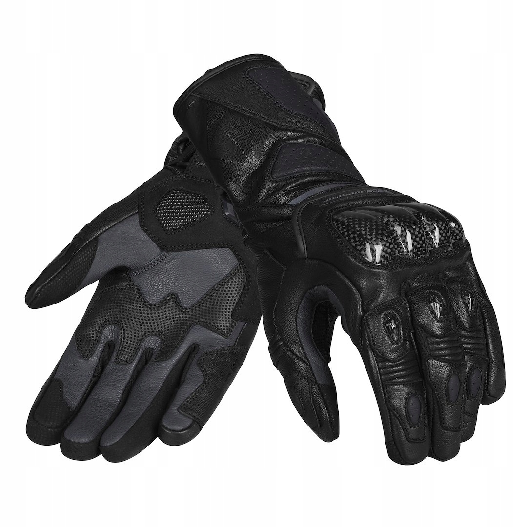 Seca Motocyklové Rukavice Atom Čierne 3XL