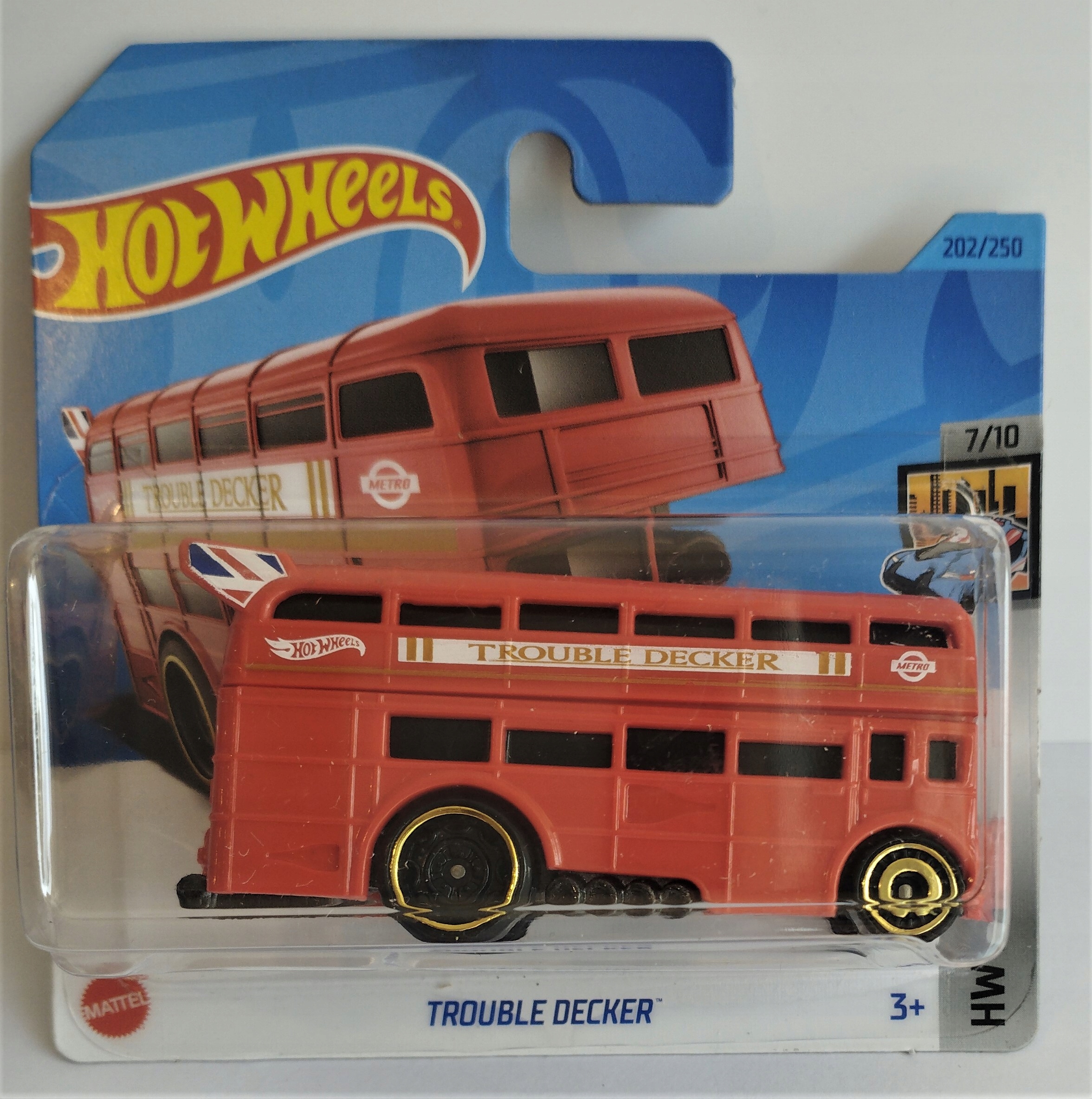 Hot Wheels Trouble Decker 7/10 Metro 2023 Kod producenta HKG63