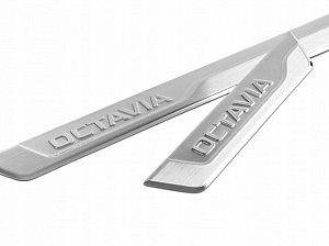 Listwy Progowe STAL Skoda Octavia IV 2020-