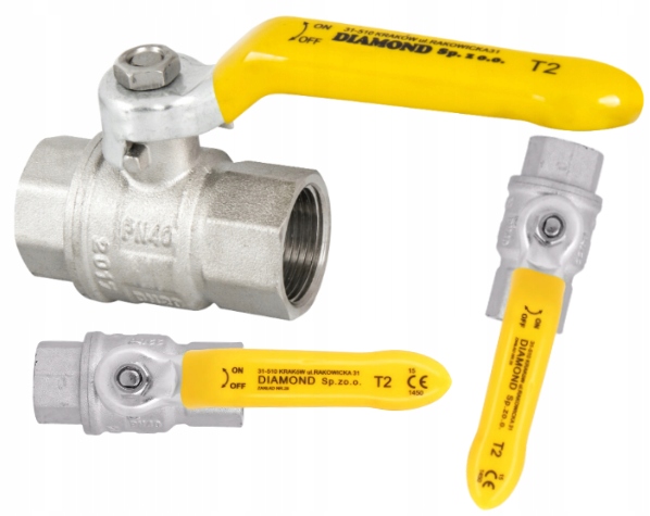 Kulový Kohout Pro Plynové Instalace 6/4 Palce