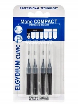 

Elgydium Clinic Mono Compact 0 czyściki Czarne 0,6