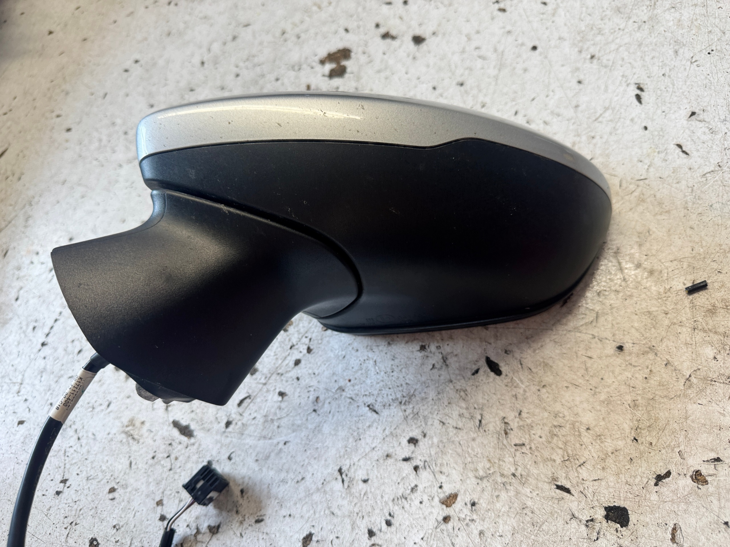 OPEL ASTRA K mirror left electrics 5 PIN Z176 EUROPA silver
