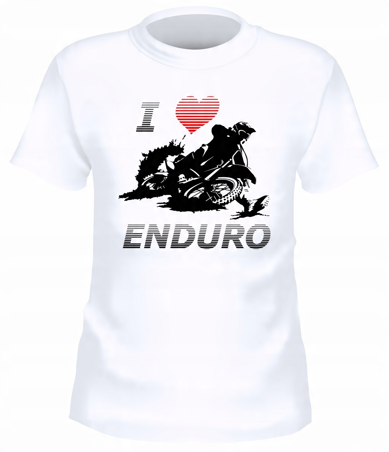 

Męska Koszulka i love enduro r.M