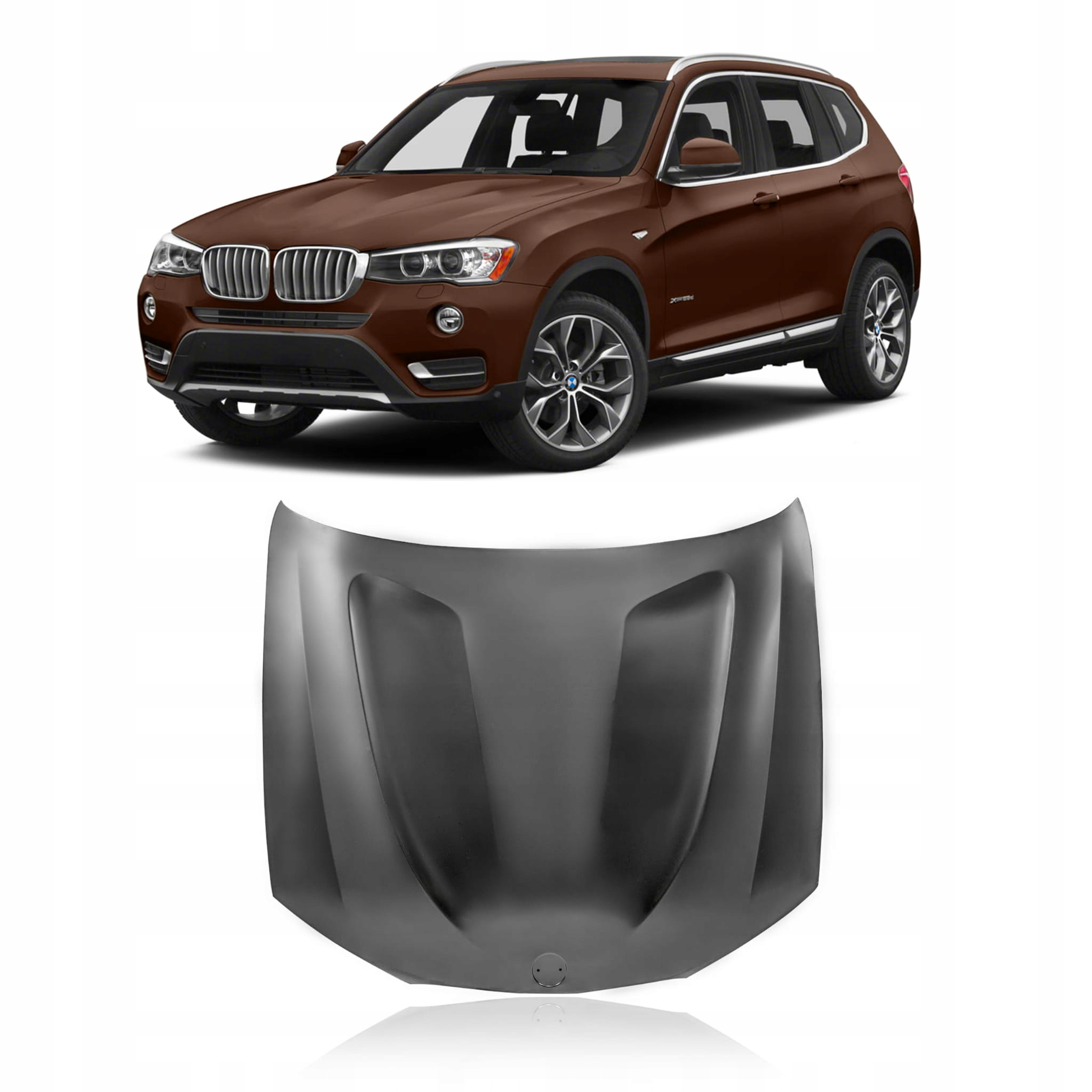 КАПОТ СТАЛЬ 41617267337 BMW X3 F25 2010-2017