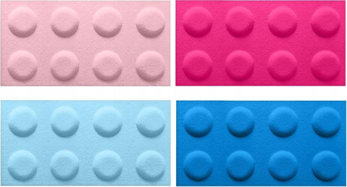 PANELE ŚCIENNE KLOCKI 60X30 FILCOWE MIĘKKIE SOFT 6 Wysokość mebla 30 cm