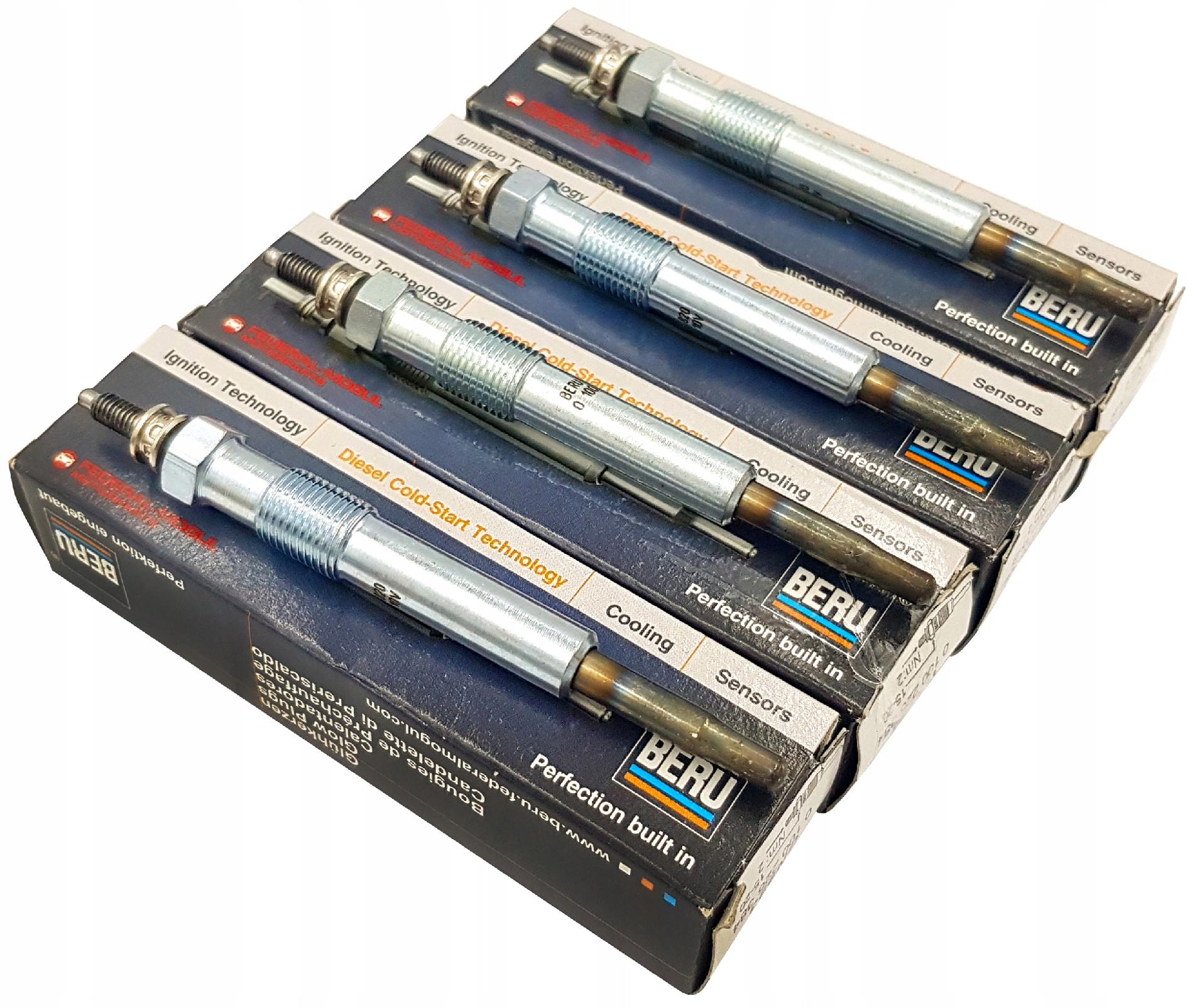 GN993 - BERU 4X Свічка розжарювання FORD FIESTA IV FOCUS 1.8 TDCI