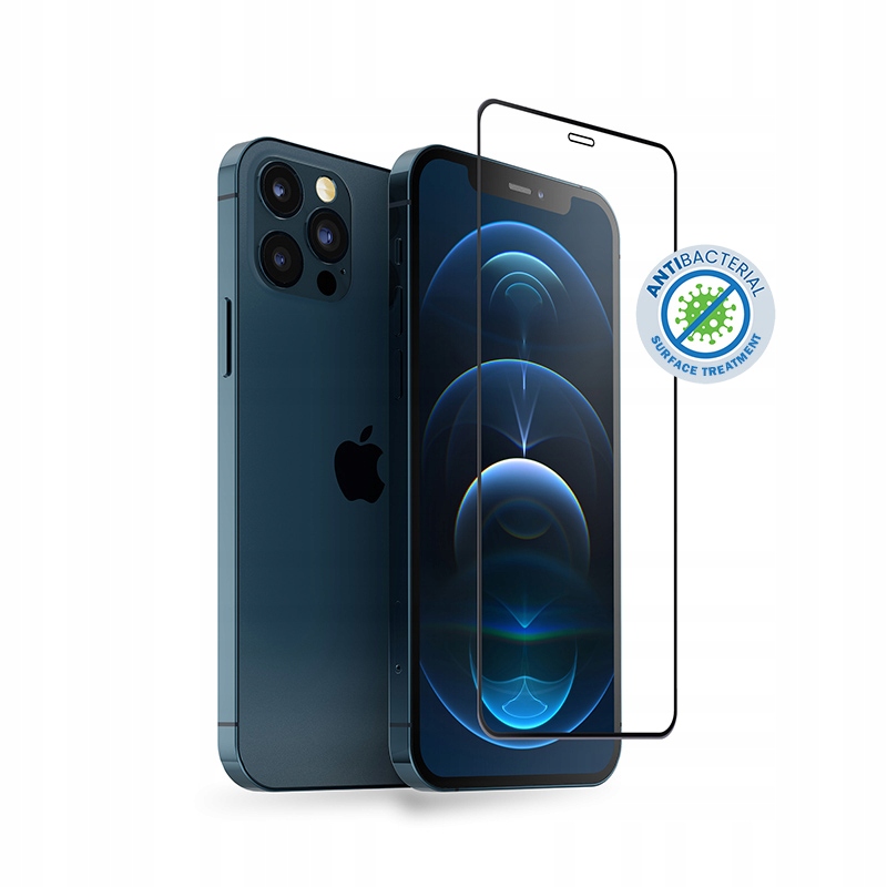 

Szkło hartowane 9H na cały ekran iPhone 12/12 Pro