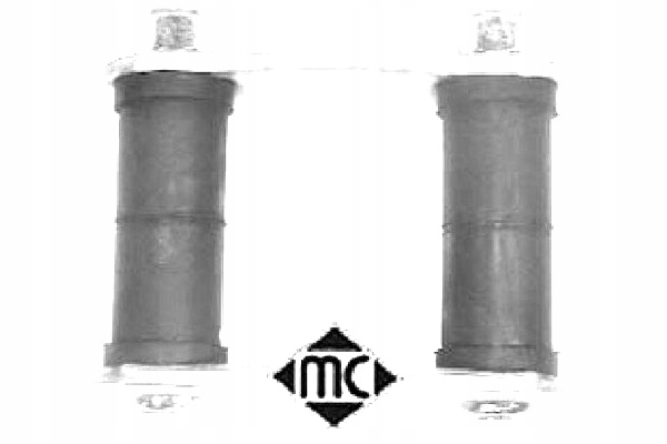 METALCAUCHO TULEJA RESORA-JARZMO KPL