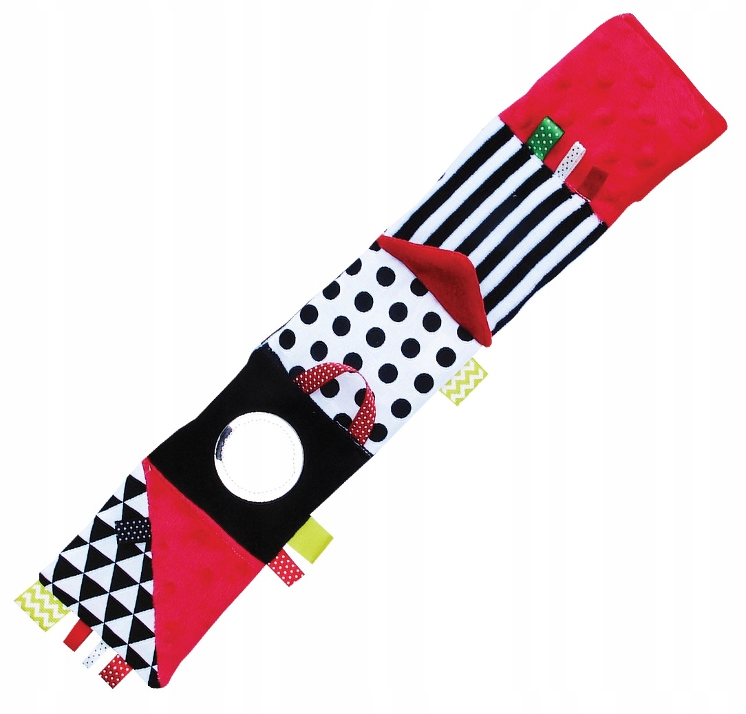 ZABAWKA DLA MALUSZKA DZIECKA OD URODZENIA KSIĄŻECZKA DLA DZIECI KONTRASTOWA