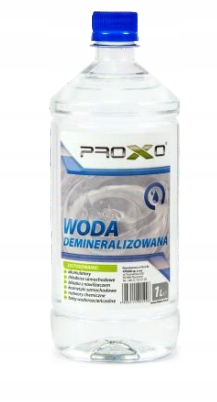 Woda demineralizowana PROXO Producent Proxo