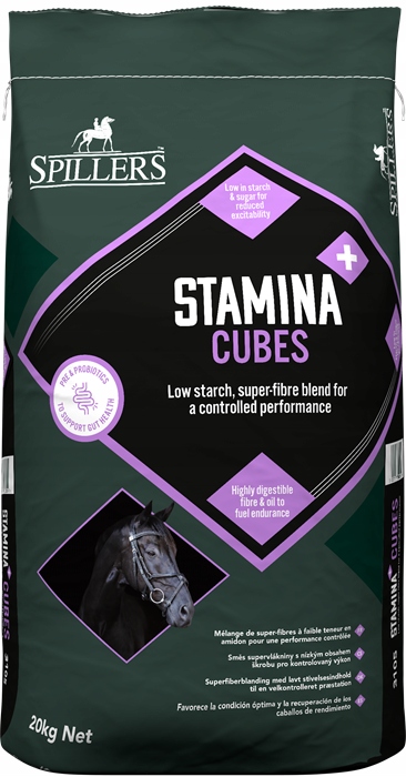 Pasza dla koni Spillers Stamina Cubes 20kg na kondycję mięśniową