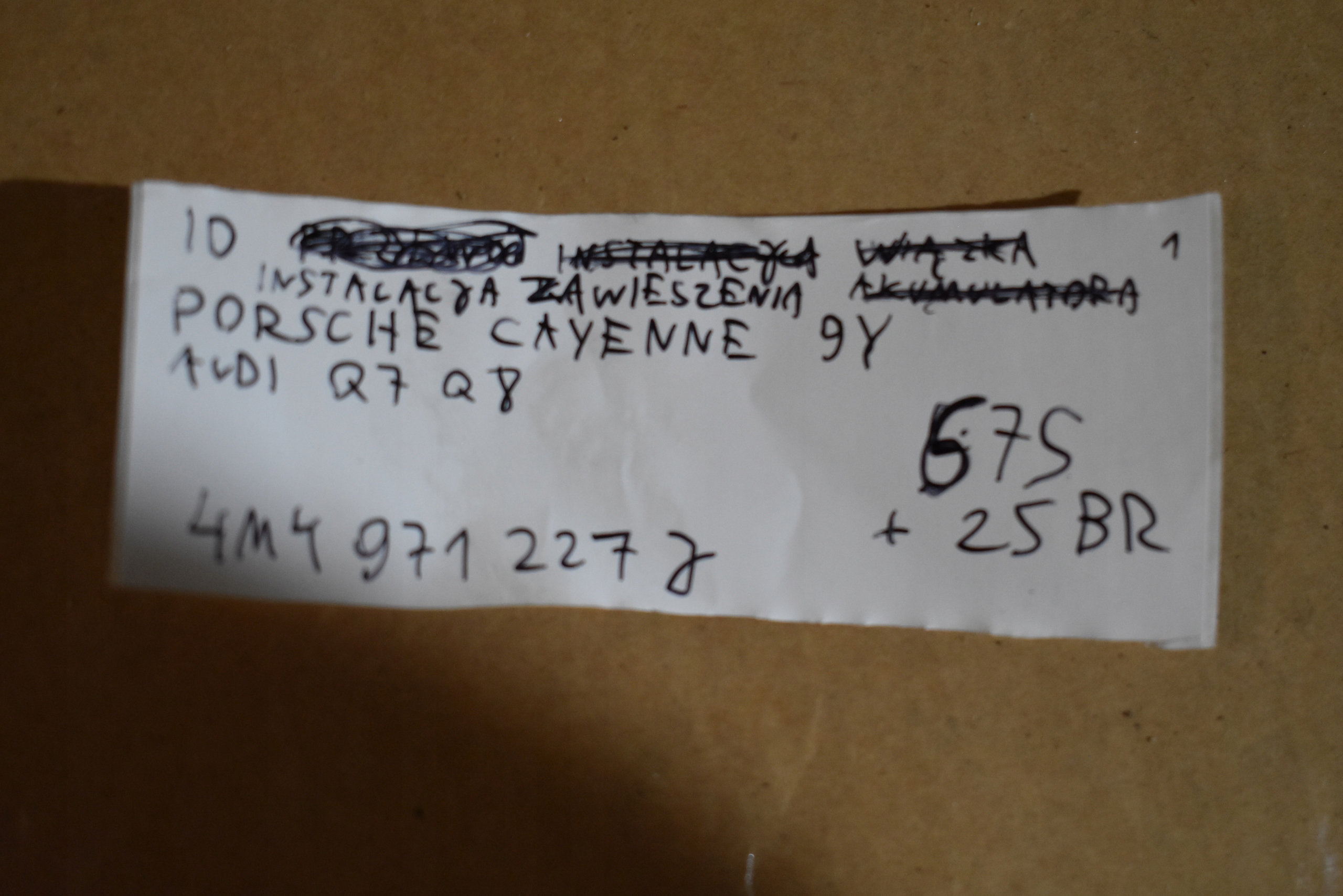 IDEALNA Kabelbaum Achsträgers PORSCHE CAYENNE 9Y AUDI Q7 Q8 1