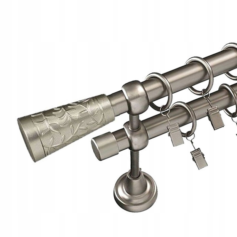 

Karnisz do mieszkania 220 cm dekoracyjny 19+19 mm