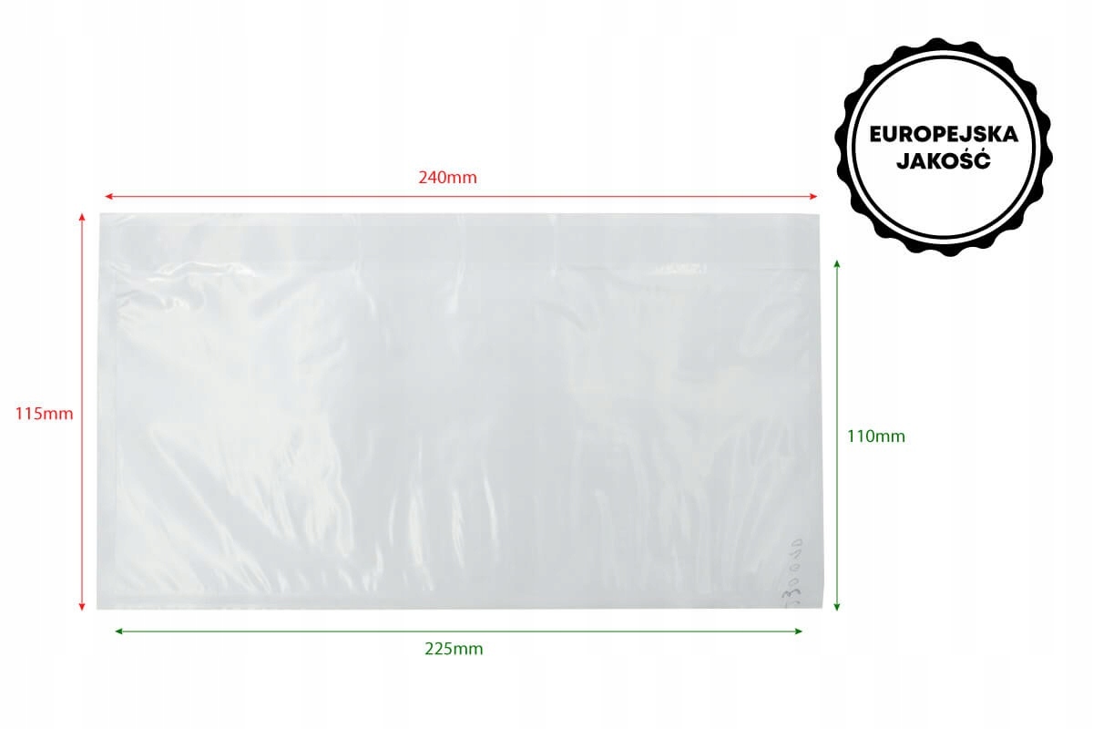 

Przylgi Kurierskie LD 240x115 1000szt Białe