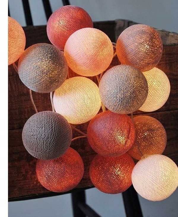 

Zestaw lampek Cotton Balls Petit 35 kul