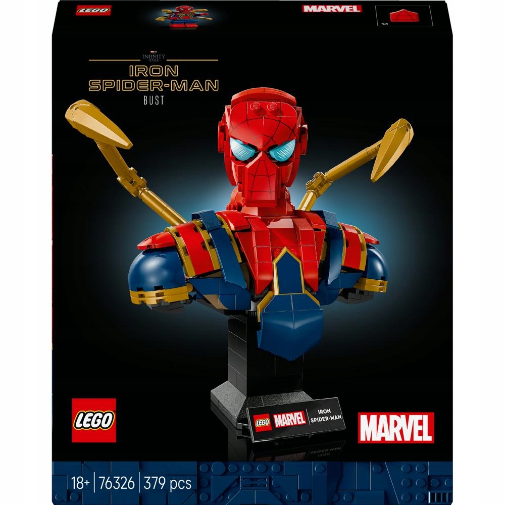 Lego Marvel Heroes Busta Iron Spider-Mana 76326