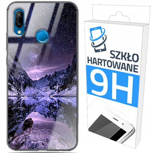 

150wzorów Etui Glass Case+szkło do Huawei P20 Lite
