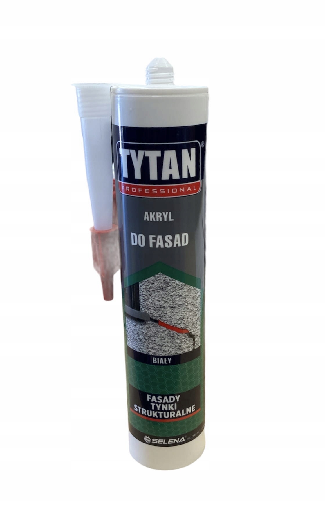 

Tytan Akryl Zewnętrzny Do Fasad Biały 310 ML