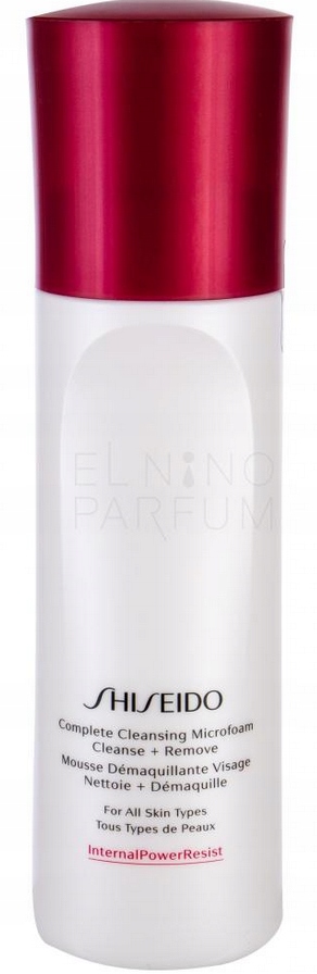 Shiseido Complete Cleansing Microfoam odličovací pěna 180 ml