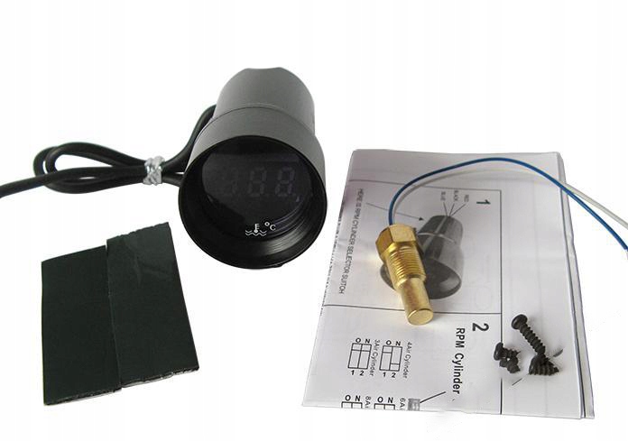 EPMAN temperatura wody 37mm LED LCD / HKS APEXI Producent inny