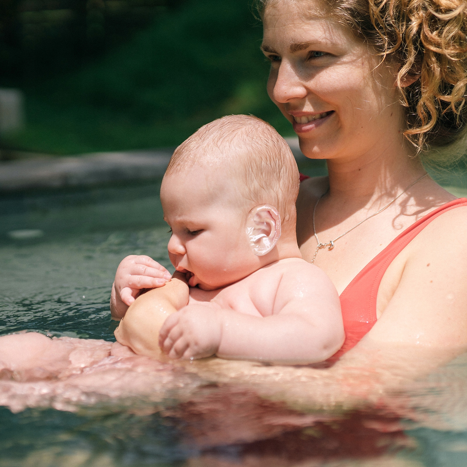 OCHRONNIKI USZU DO KĄPIELI, ZATYCZKI DO USZU DLA DZIECI BASEN PARTY Marka bez marki