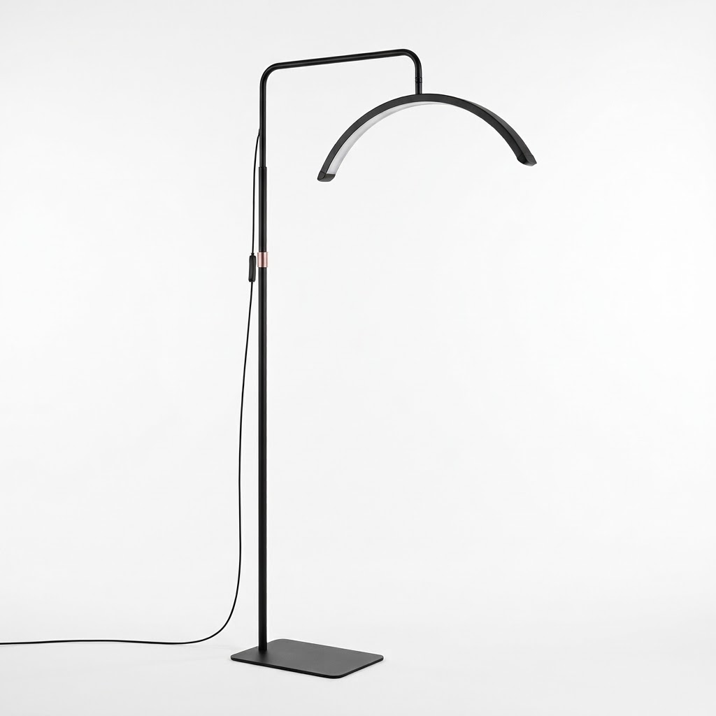 Lampa Kosmetyczna Led Księżyc Moon Light do Rzęs Brwi Uchwyt Pilot 36W