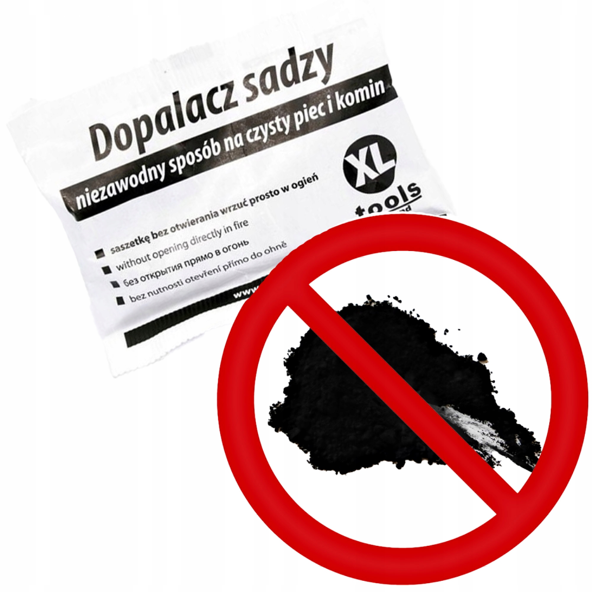 DOPALACZ SADZY 40gr CZYSTY KOMIN