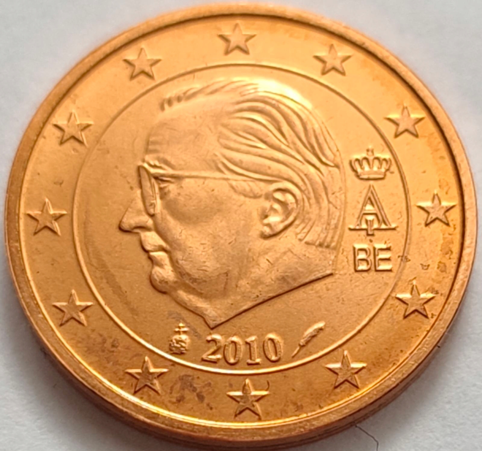 4239 - Belgia 2 eurocenty, 2010