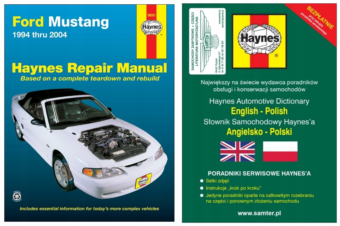 Ford Mustang 1994-2004 посібник з ремонту Haynes