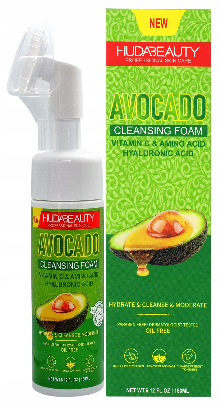 

Huda Beauty Pianka do twarzy Avocado 180ml